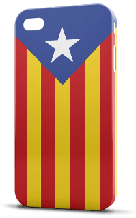 Personalizar carcasa estelada calalunya bandera catalana