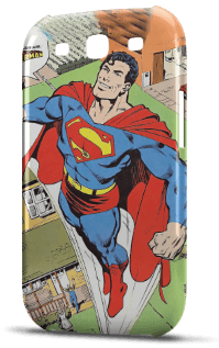 carcasa personalizada con ilustración dibujo Superman